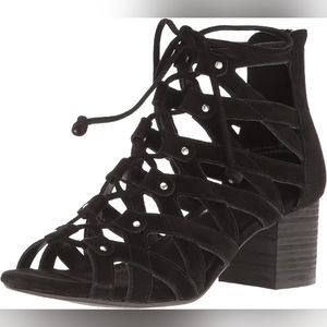 Aerosoles Lace Up Suede Sandals